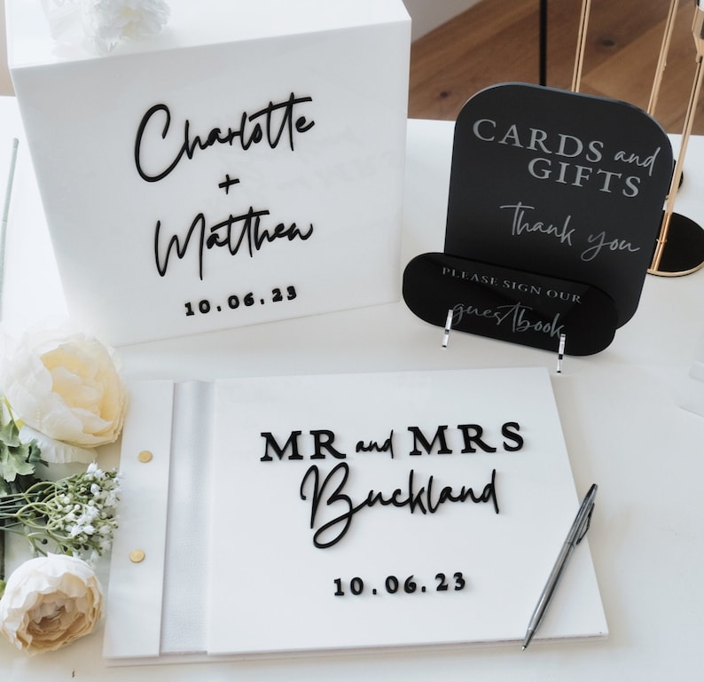 Wedding Card Box - White Card Box for Wedding 3D