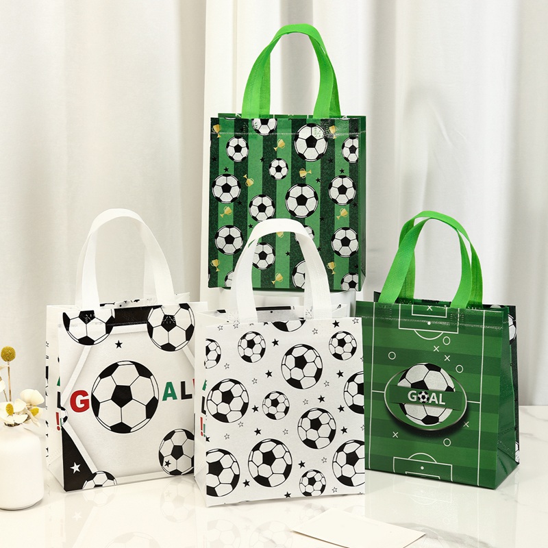 Wedding Event Supply - 4pcs Soccer Style Gift Bag, Non-Woven