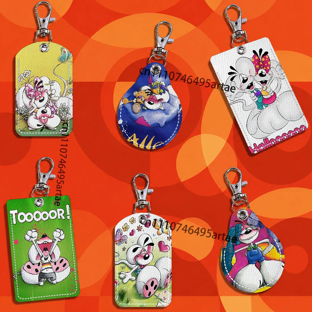 Wedding Card Box - Cartoon Mouses D-Diddl Card Keychain Fashion
