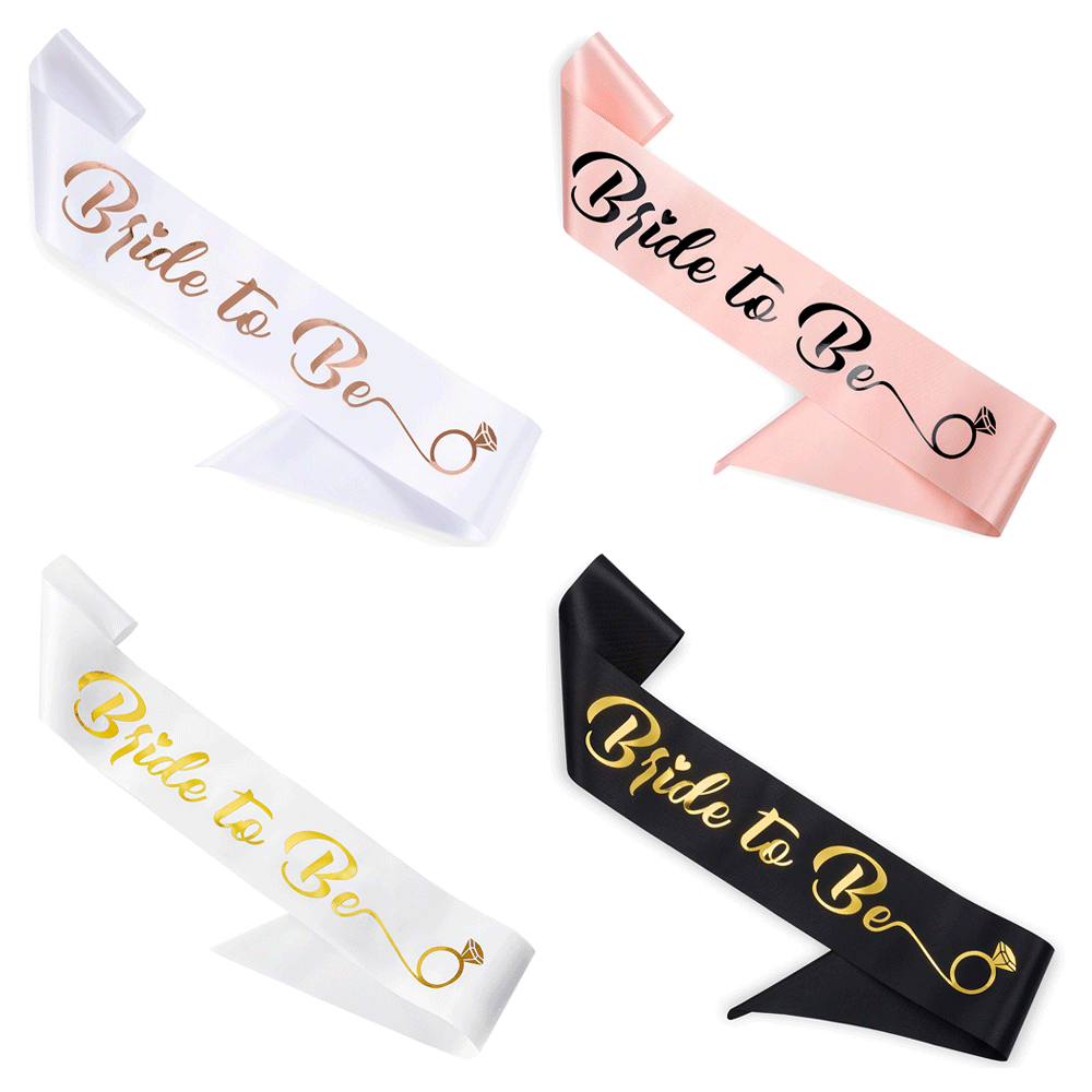 Bride Tribe Sash - Bride to Be Bachelorette Party Sash