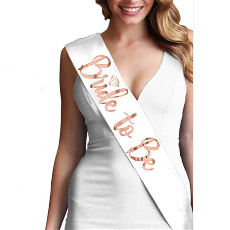 1pcs Bride To Be or mommy To B - Bride Tribe Sash 评论和价格
