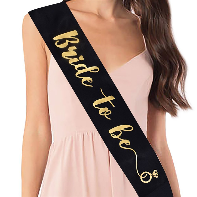 1pcs Bride To Be or mommy To B - Bride Tribe Sash 评论和价格