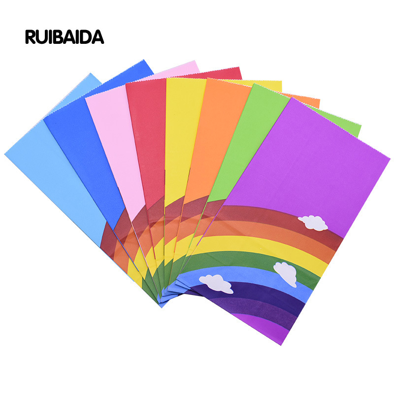 10/20/25pcs Kraft Rainbow Food - Wedding Event Supply 评论和价格