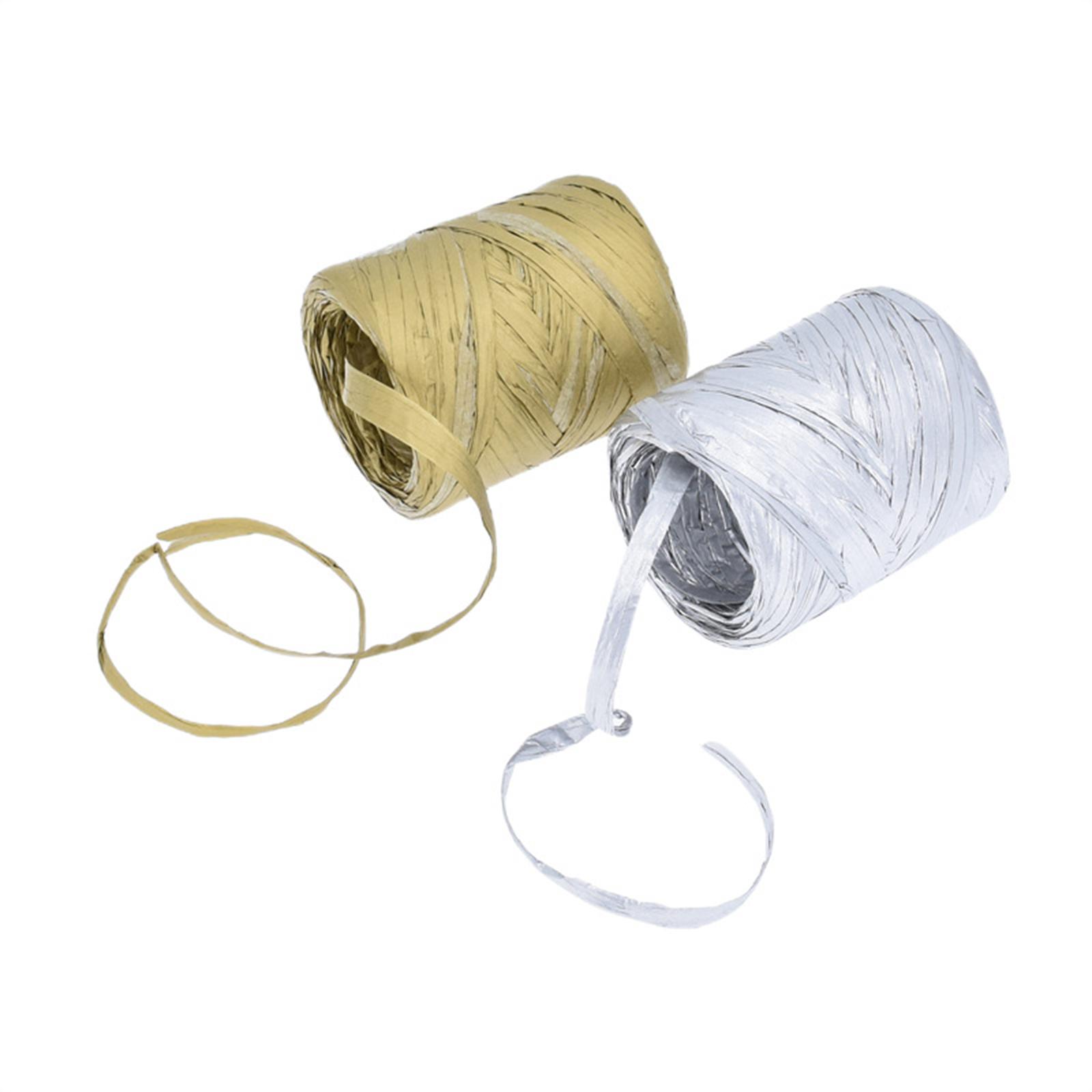 DIY Raffia Paper Ribbon Bulk C - Papercraft Supply Ribbon 评论和价格