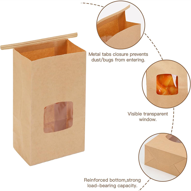 10Pcs Bakery Bags, Window Seal - Wedding Event Supply 评论和价格