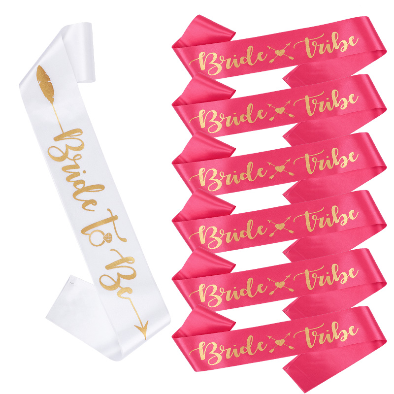 Bride Tribe Bridesmaids Sashes - Bride Tribe Sash 评论和价格