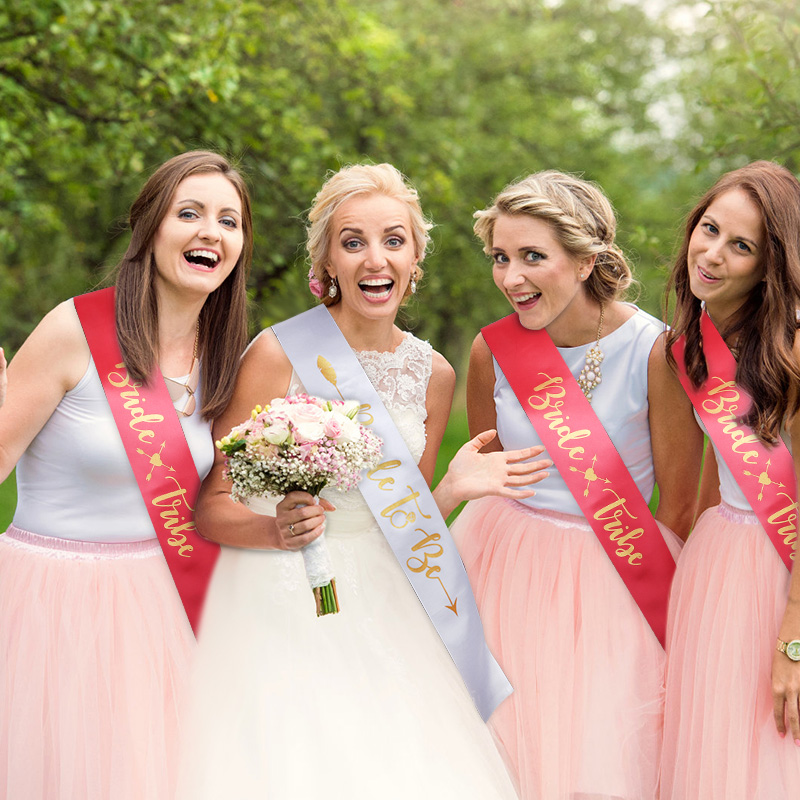 Bride Tribe Bridesmaids Sashes - Bride Tribe Sash 评论和价格