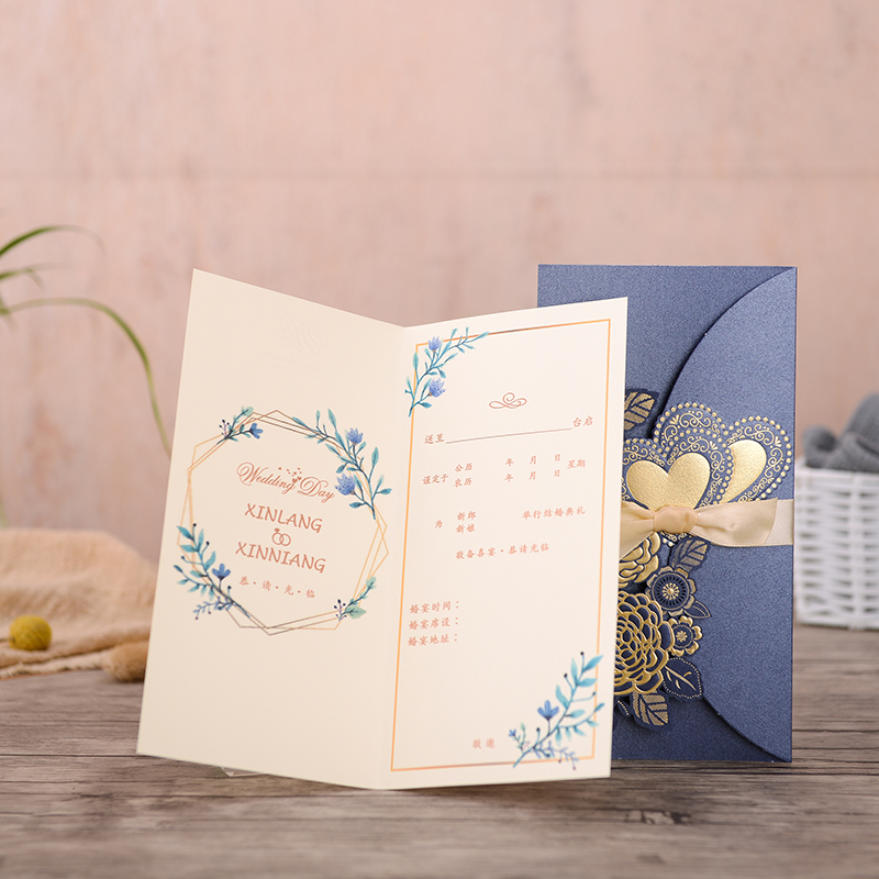 5/10Pcs Laser Cut Wedding Invi - Wedding Supply Business 评论和价格