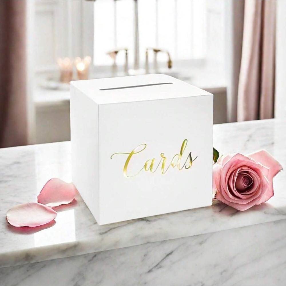 Storage Box White Black Weddin - Wedding Card Box 评论和价格