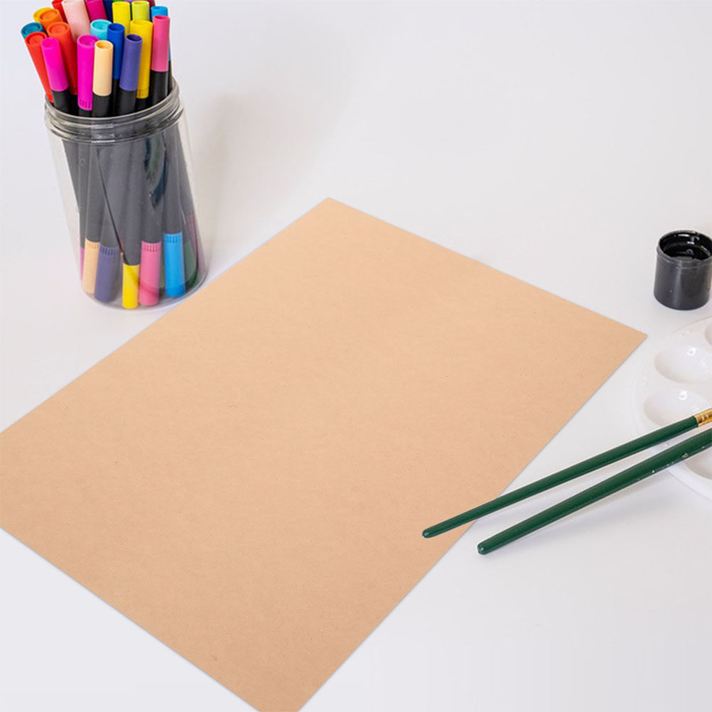 50Pcs Thick Kraft Cardstock Pa - Papercraft Supply Invitation 评论和价格