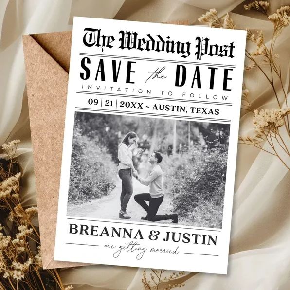 Custom Save The Date Photo New - Wedding Supply Business 评论和价格