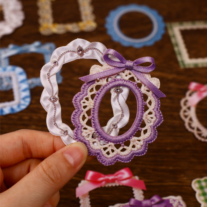 1pack/8pcs Vintage Ribbon Bord - Papercraft Supply Ribbon 评论和价格
