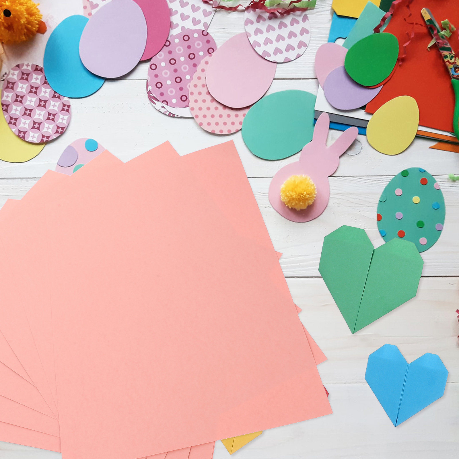 20Sheets Pink Cardstock Paper  - Papercraft Supply Invitation 评论和价格