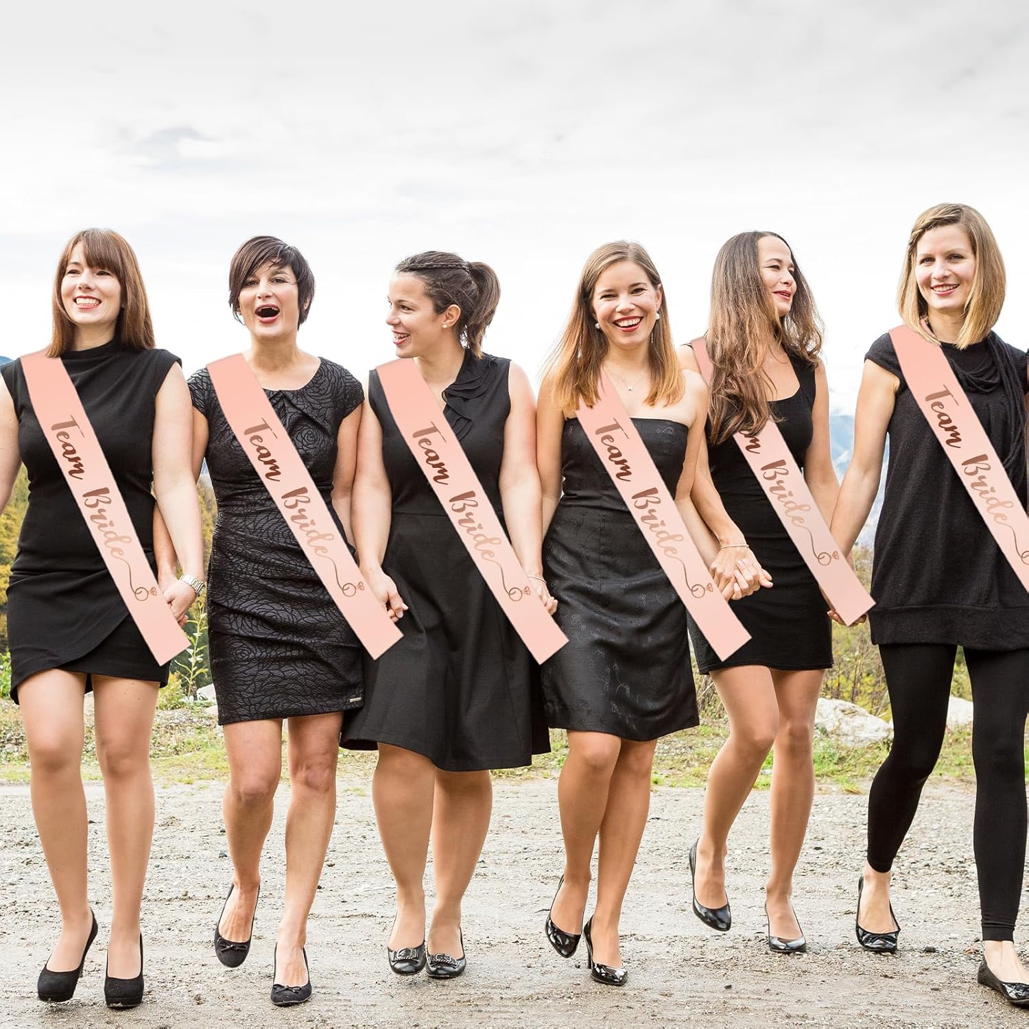 Team Bride Sash, 6 Team Bride  - Bride Tribe Sash 评论和价格