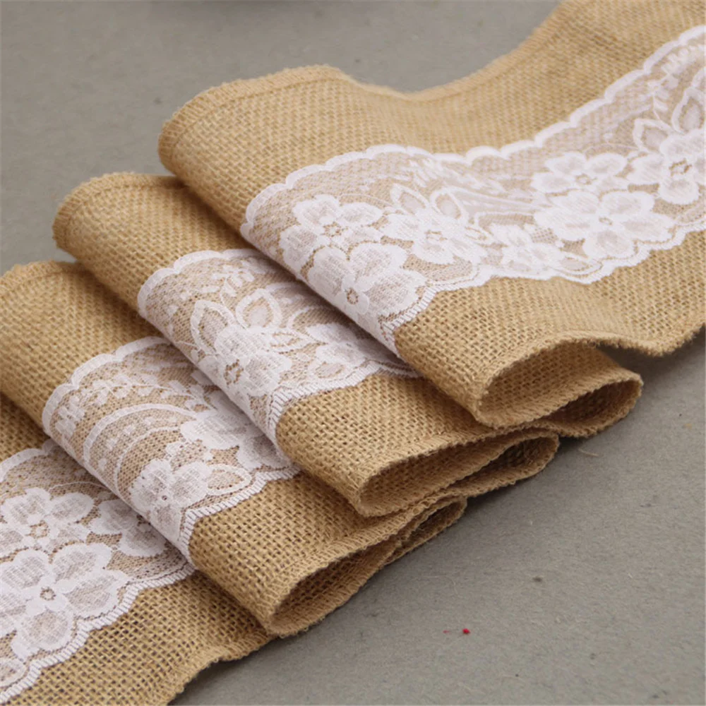 10PC Linen Chair Back Decorati - Supply Wedding Venue 评论和价格