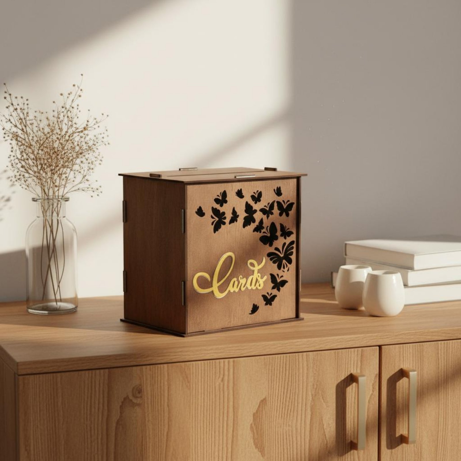 Wedding Card Box Cards Slot Wo - Wedding Card Box 评论和价格