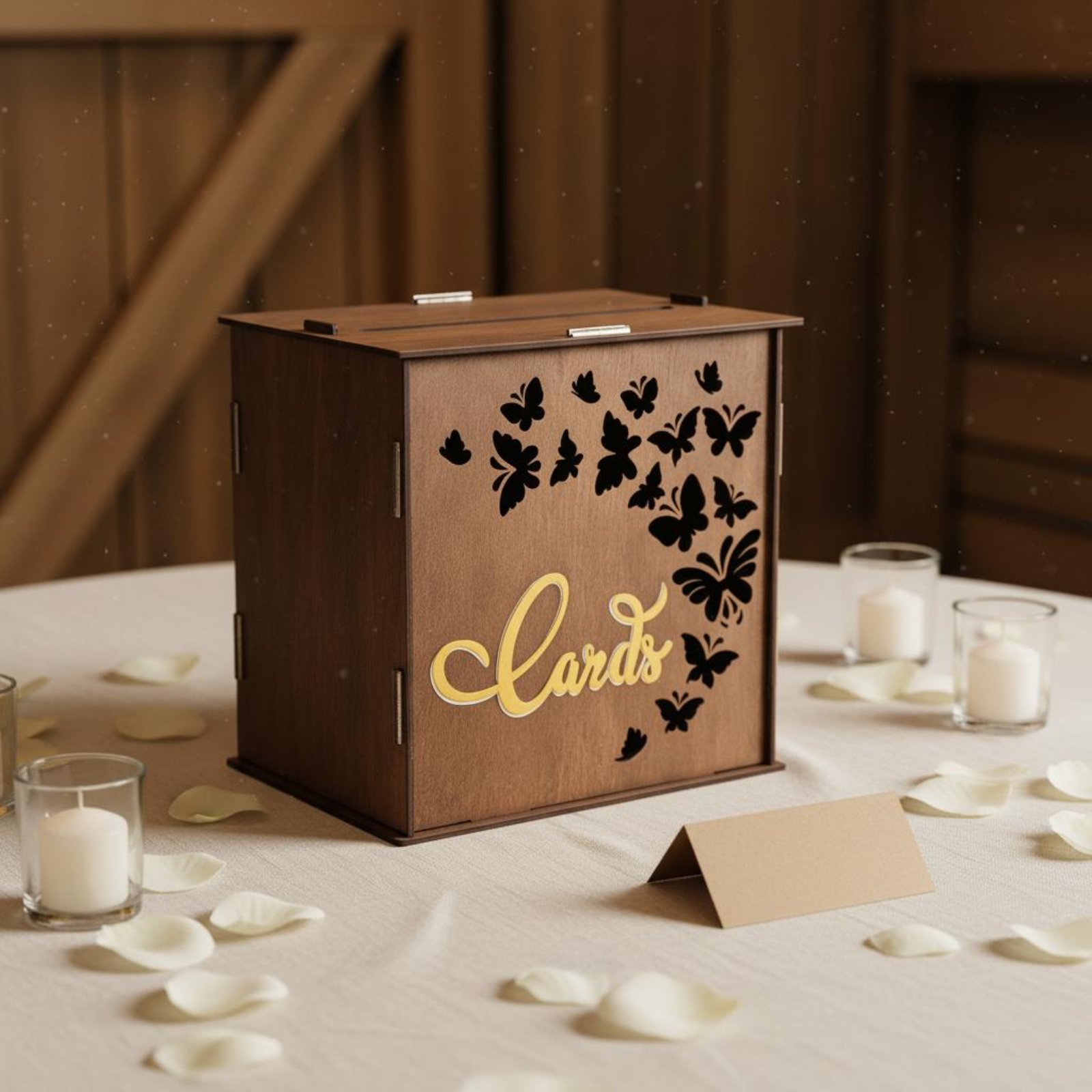 Wedding Card Box Cards Slot Wo - Wedding Card Box 评论和价格