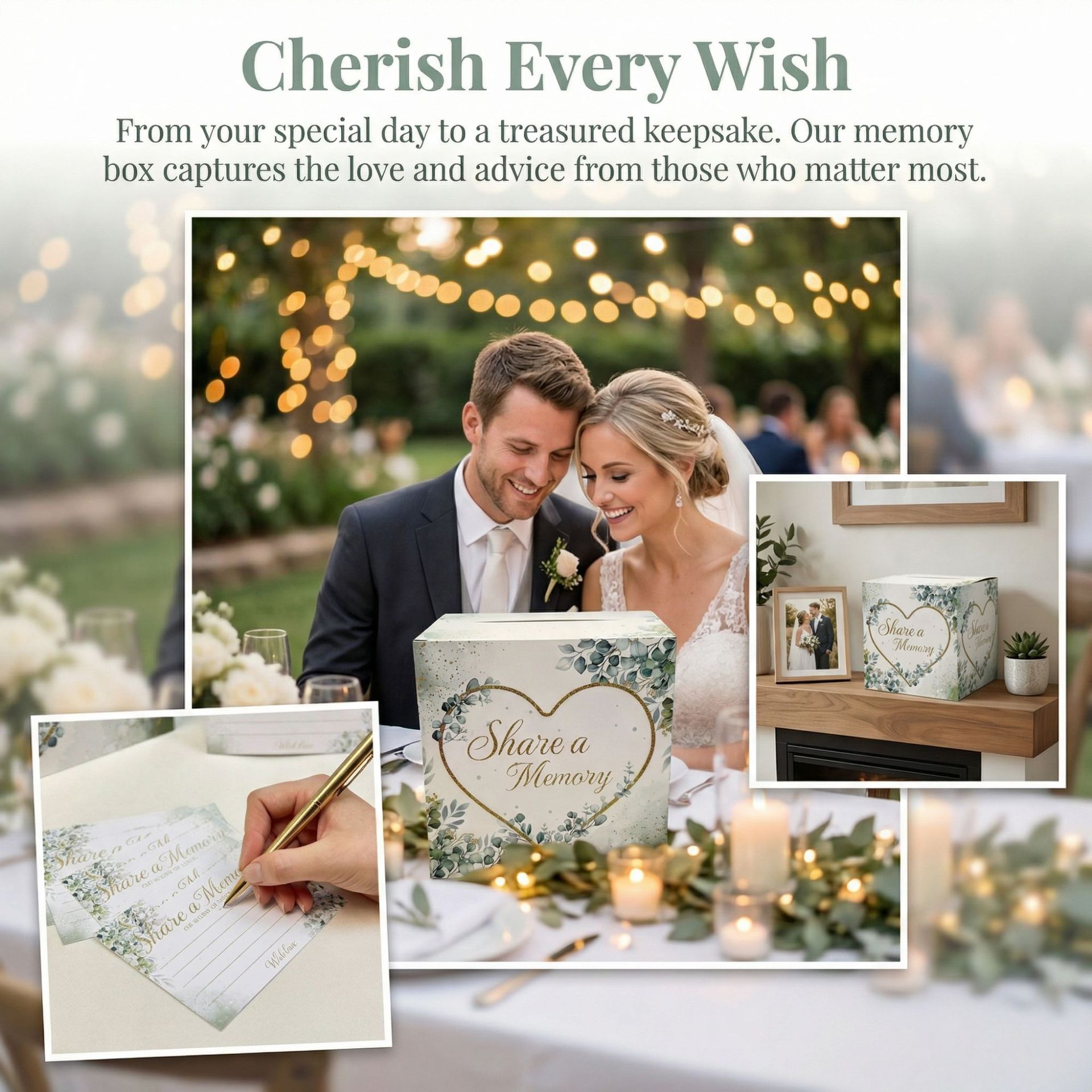 White Floral Wedding Card Box  - Wedding Card Box 评论和价格
