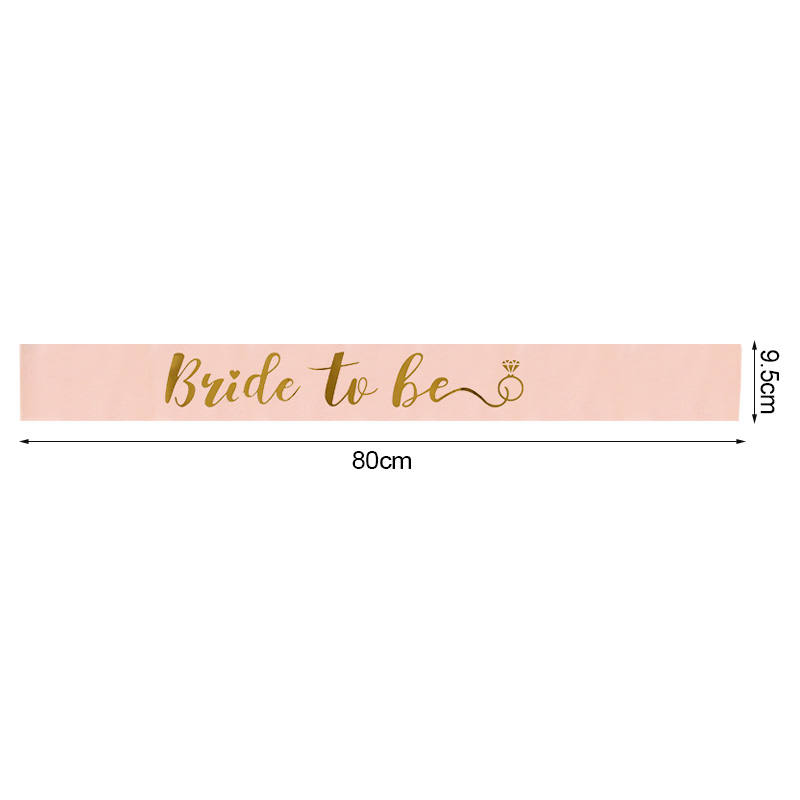 1Set Bride To Be Team Bride Sa - Bride Tribe Sash 评论和价格