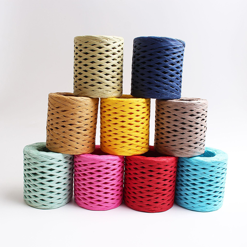 200M/Roll Raffia Paper Craft R - Papercraft Supply Ribbon 评论和价格