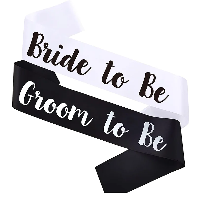 Groom Bride to Be Sash Bridal  - Bride Tribe Sash 评论和价格