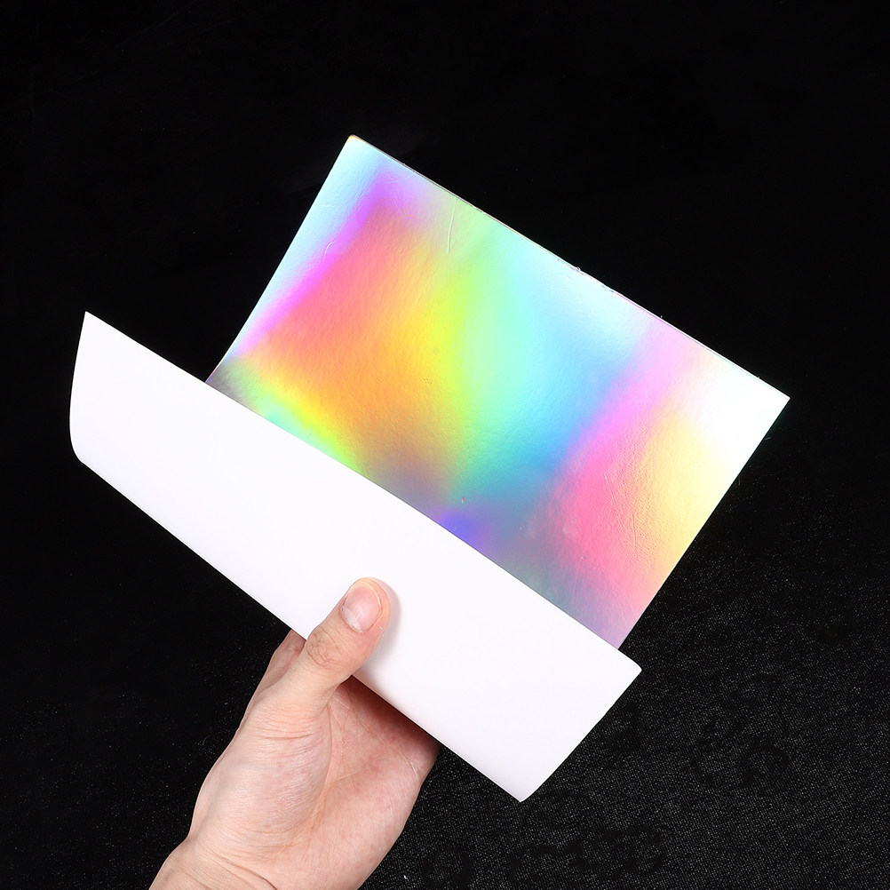 10Sheets Holographic Cardstock - Papercraft Supply Invitation 评论和价格