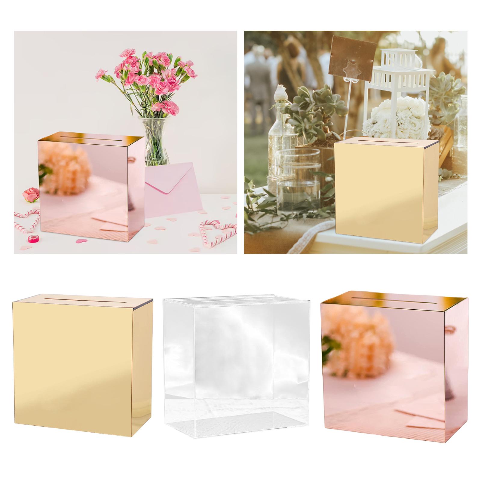 Acrylic Wedding Card Box Decor - Wedding Card Box 评论和价格
