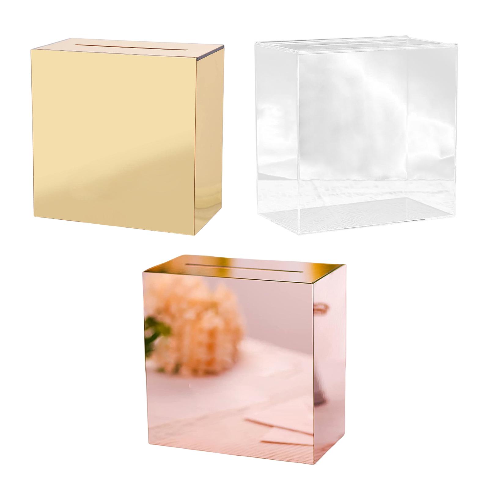 Acrylic Wedding Card Box Decor - Wedding Card Box 评论和价格