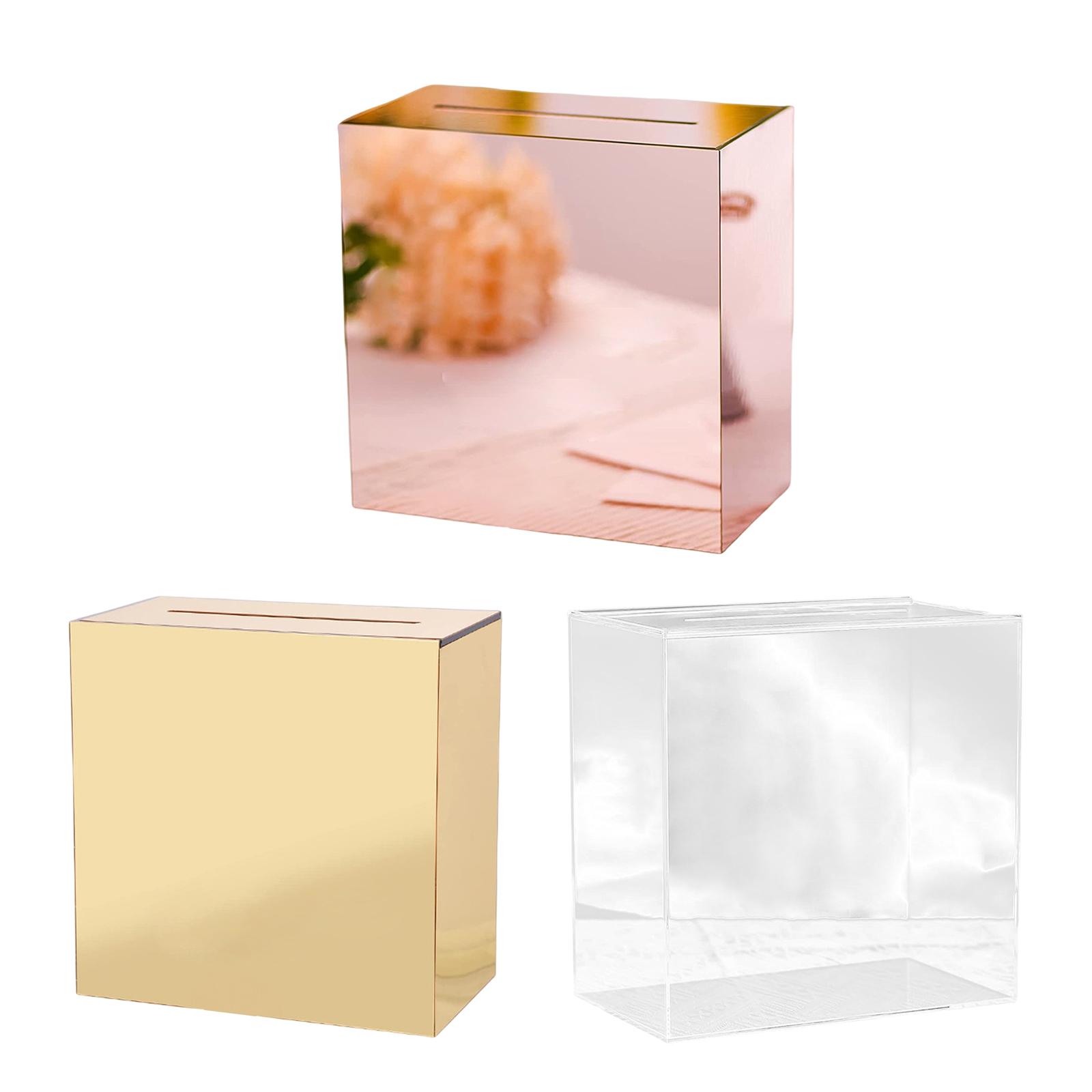 Acrylic Wedding Card Box Decor - Wedding Card Box 评论和价格