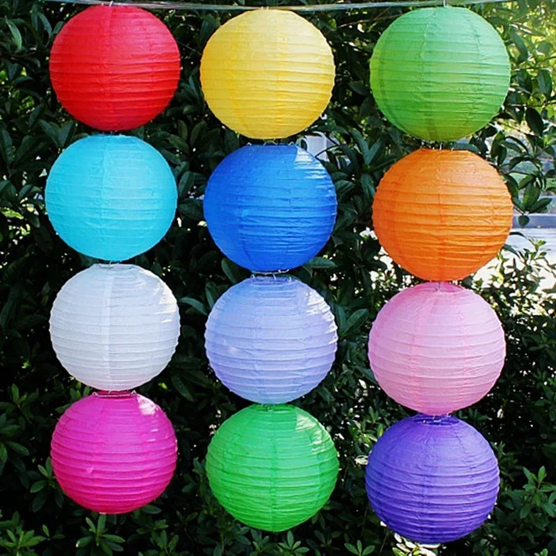 Multicolor Chinese Paper Lante - Wedding Event Supply 评论和价格