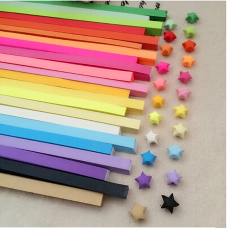 27 Colors Double Sided Origami - Papercraft Supply Ribbon 评论和价格