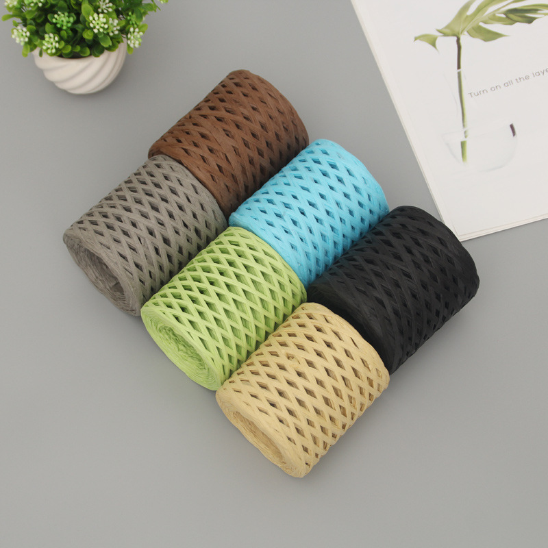 200m Raffia Yarn Rope Ribbon N - Papercraft Supply Ribbon 评论和价格