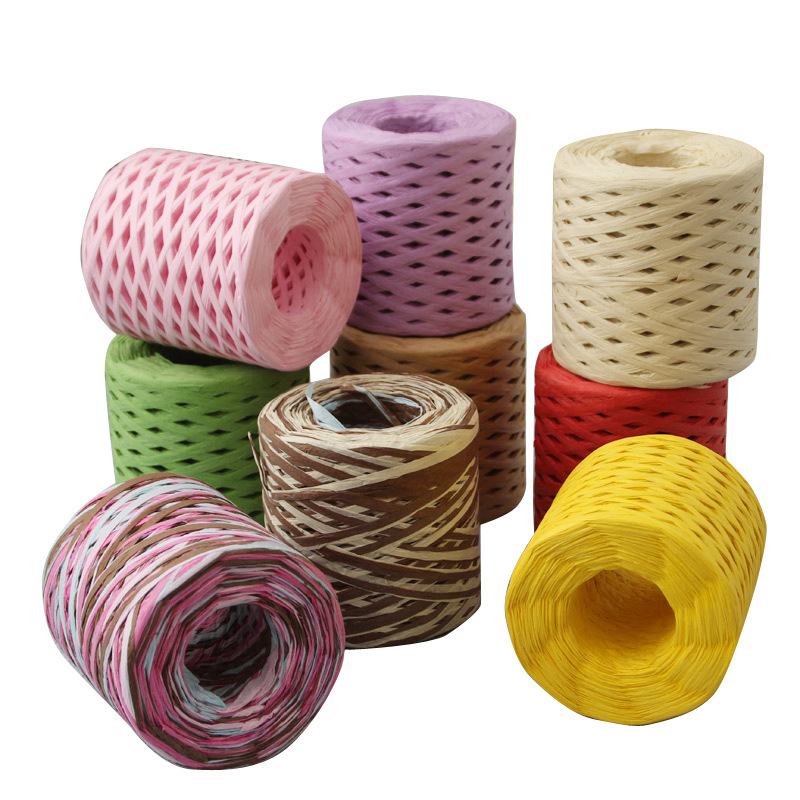 200m Raffia Yarn Rope Ribbon N - Papercraft Supply Ribbon 评论和价格