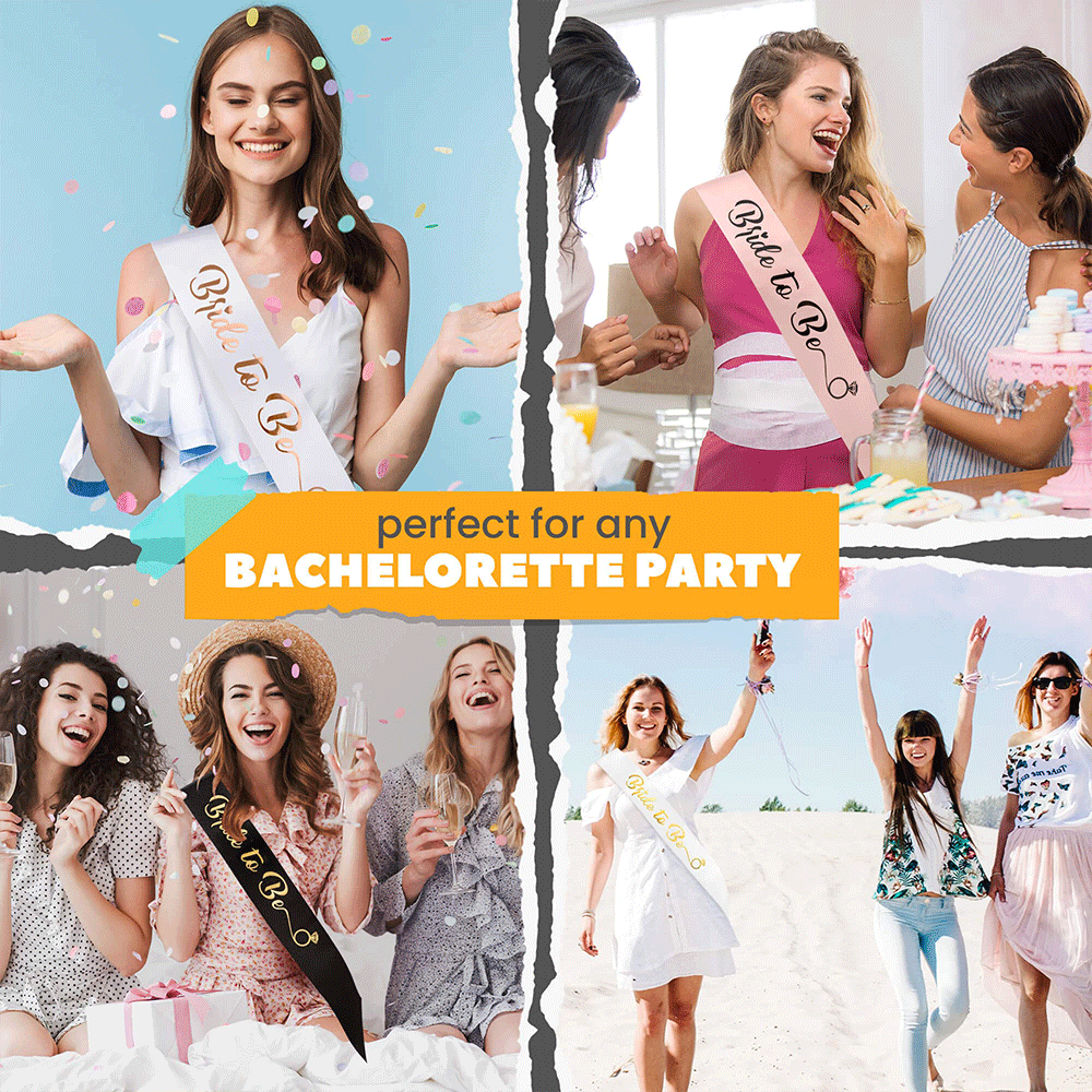 Bride to Be Bachelorette Party - Bride Tribe Sash 评论和价格