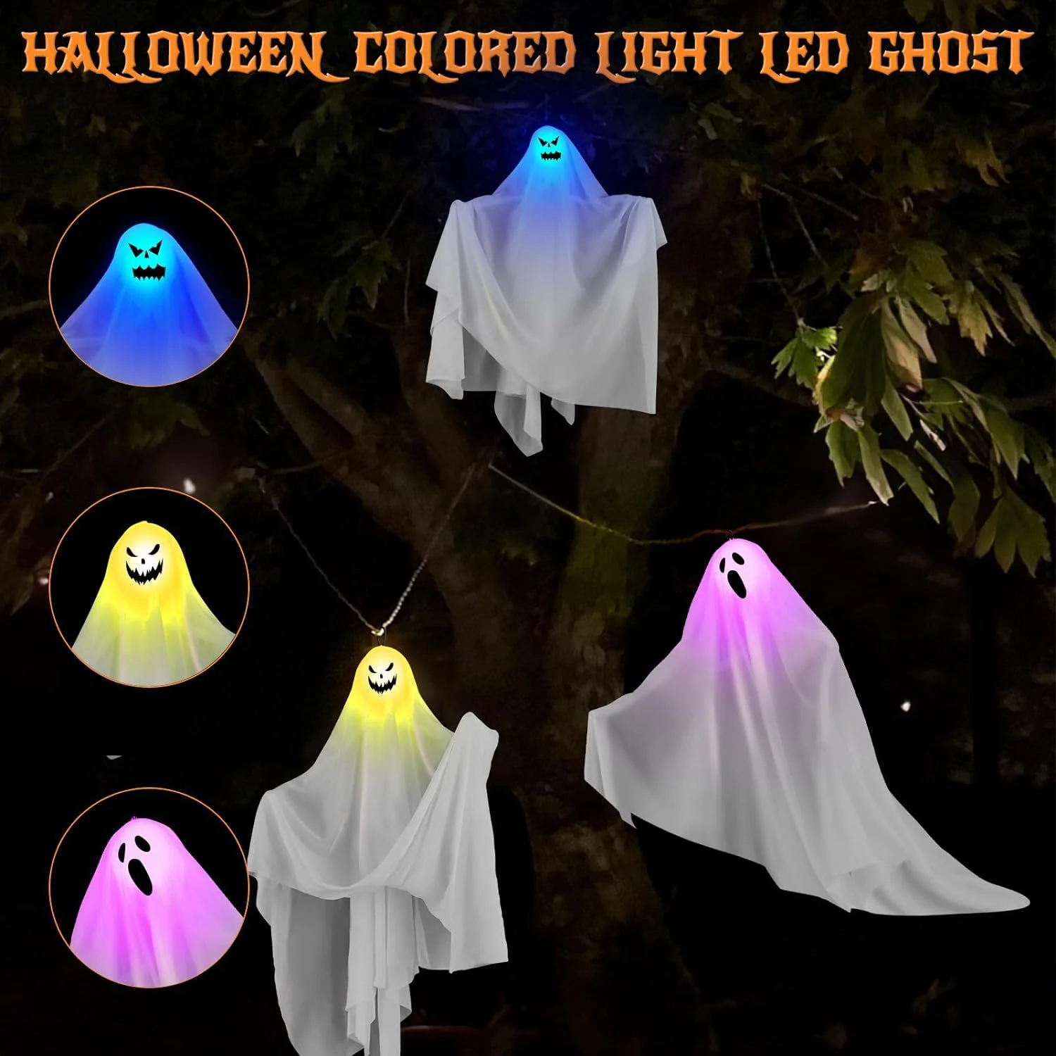 Glowing Halloween LED Lights S - Supply Wedding Venue 评论和价格