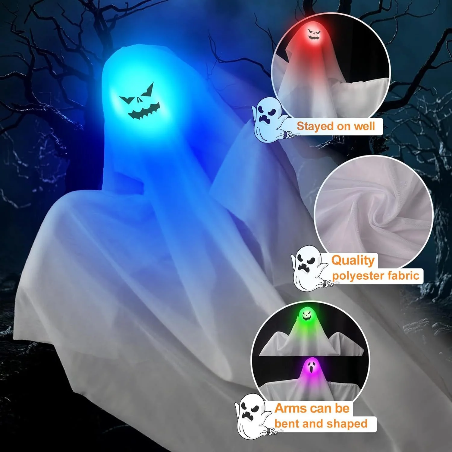 Glowing Halloween LED Lights S - Supply Wedding Venue 评论和价格