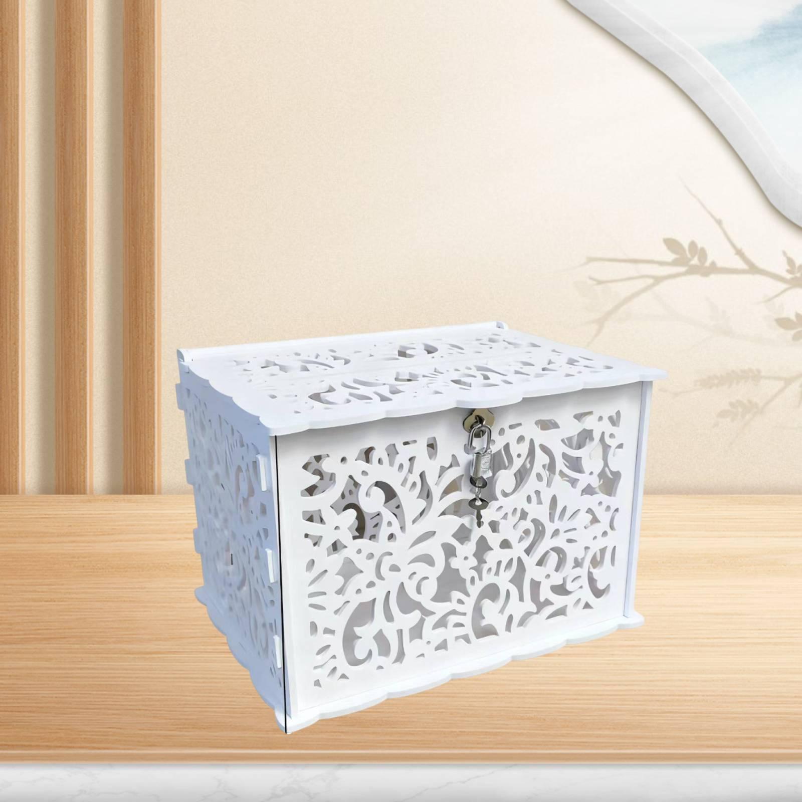 Spacious Locking Wedding Cards - Wedding Card Box 评论和价格