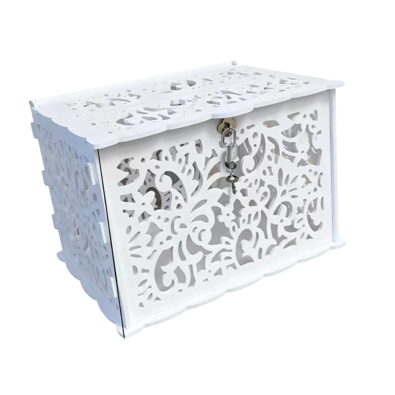 Spacious Locking Wedding Cards - Wedding Card Box 评论和价格