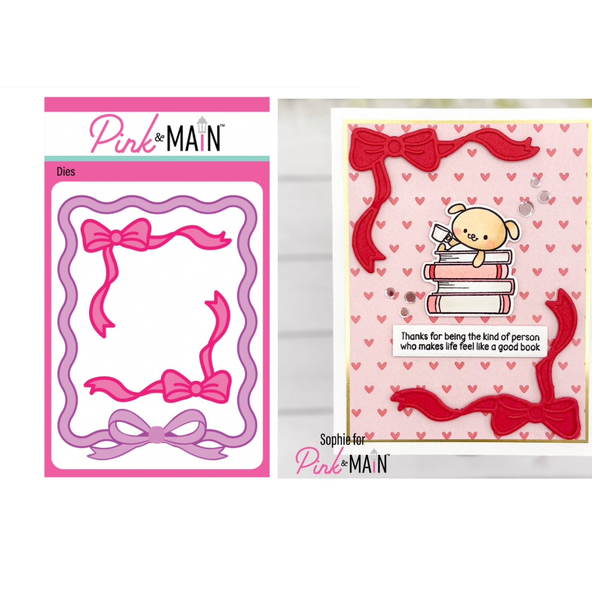 Ribbons and Bows Frames Metal  - Papercraft Supply Ribbon 评论和价格