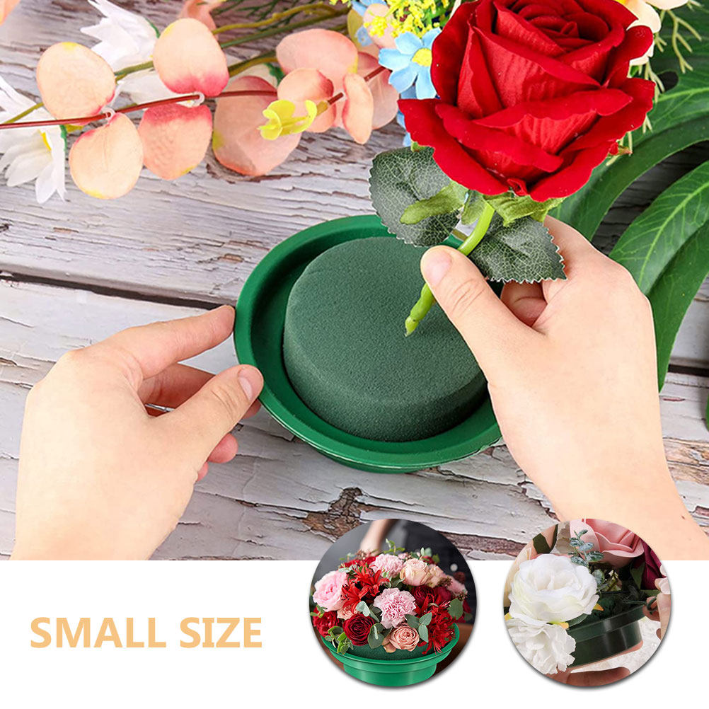 2Pcs Round Floral Mud Floral A - Wedding Event Supply 评论和价格