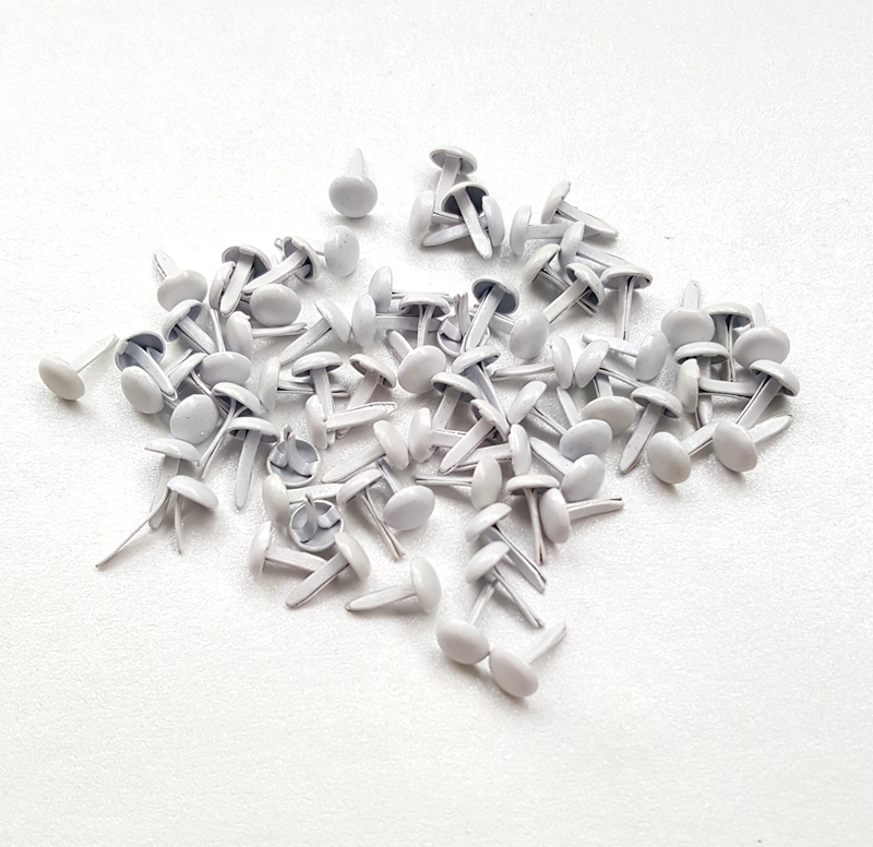 500pcs 5mm White Metal Brads f - Papercraft Supply Invitation 评论和价格