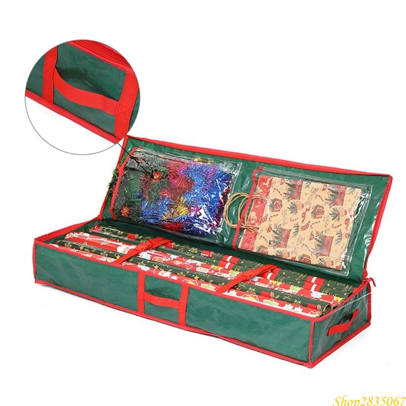 Christmas Decoration Storage B - Papercraft Supply Ribbon 评论和价格